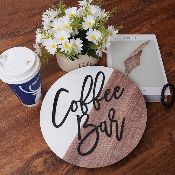 Coffee Bar Sign - Picture 4 of 4